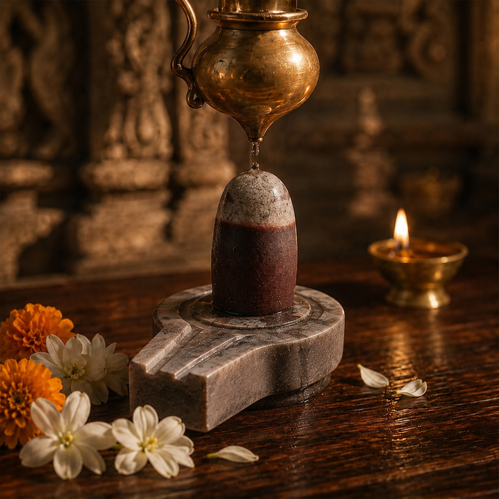 Narmadeshwar Shivlinga — Omkareshwar Blessed
