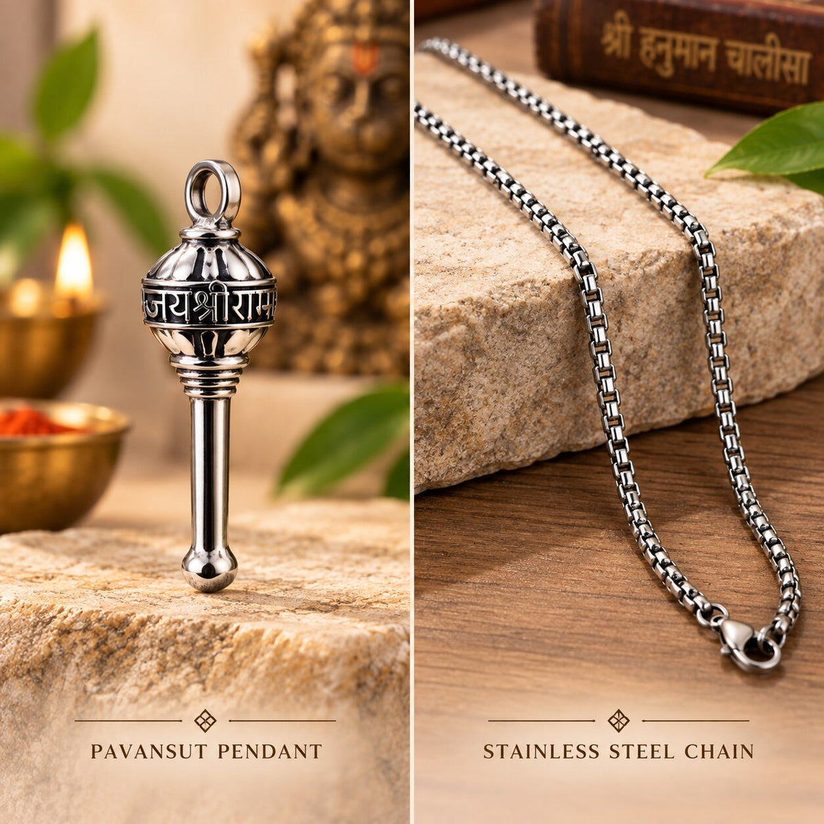 Pavansut Pendant With Chain