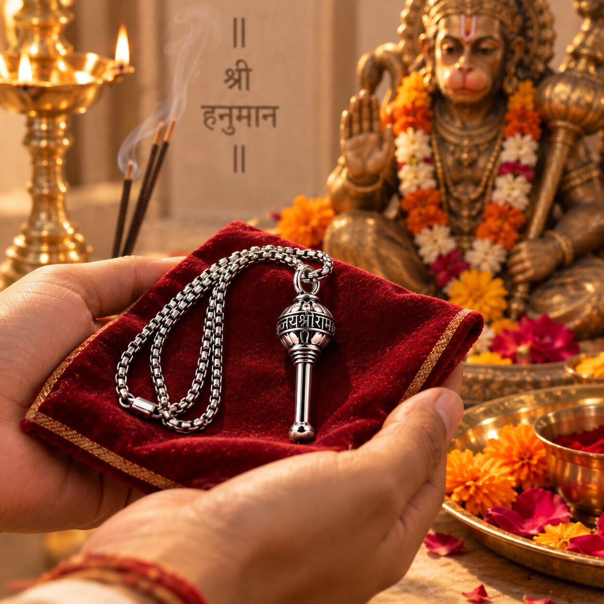 Pavansut Pendant With Chain