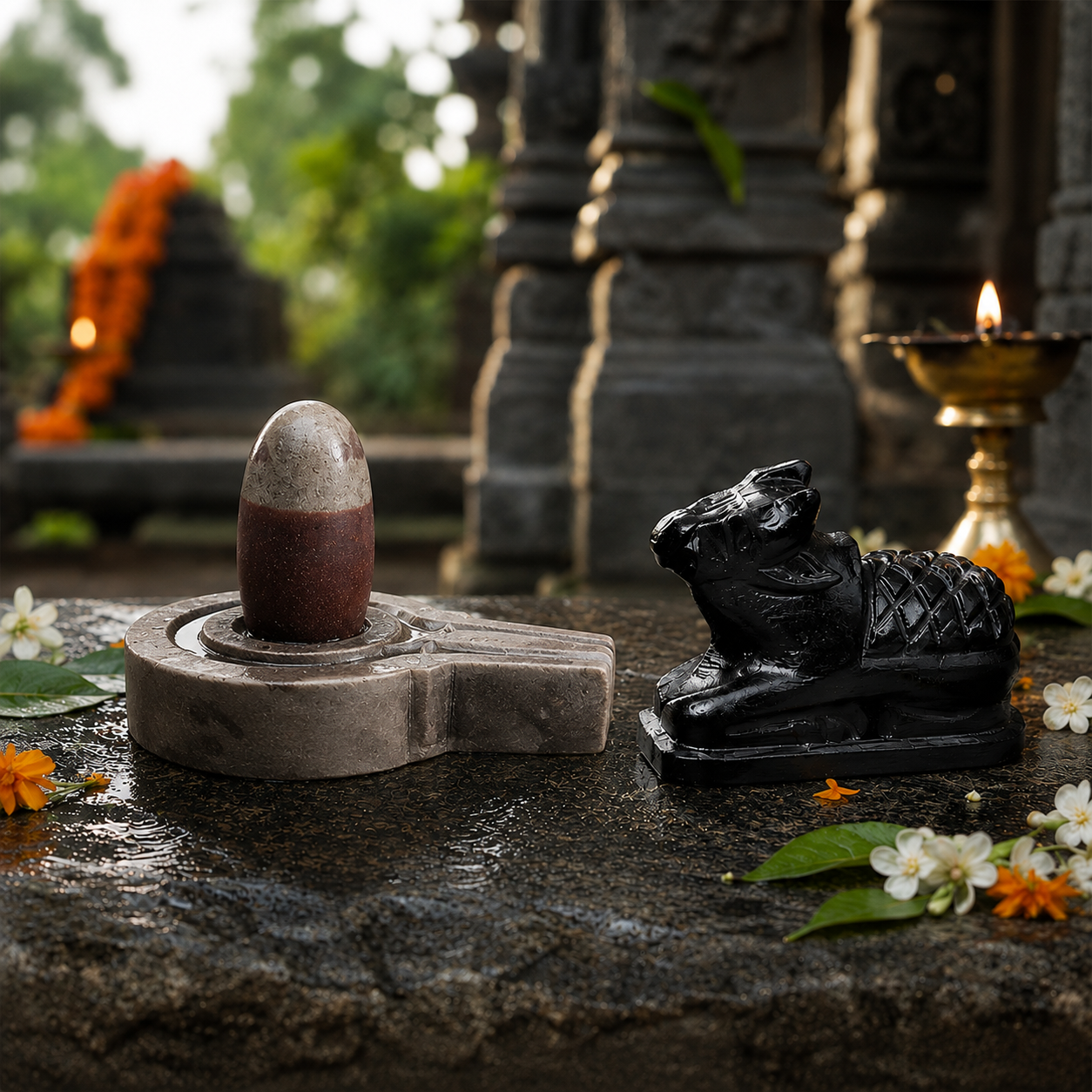 Narmadeshwar Shivlinga — Omkareshwar Blessed