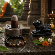 Shivling + Nandi Ji + Rudra Shakti Bracelet