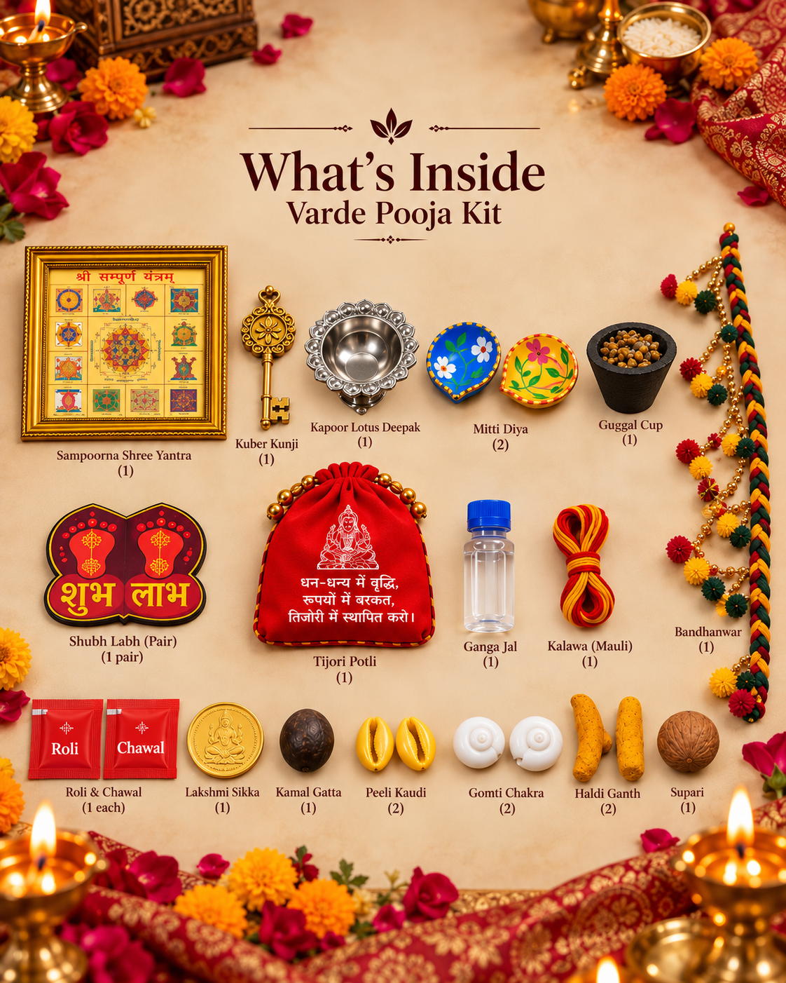 Diwali Pooja Kit